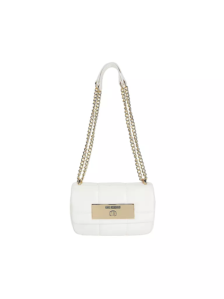 LOVE MOSCHINO Tasche Umhangetasche creme